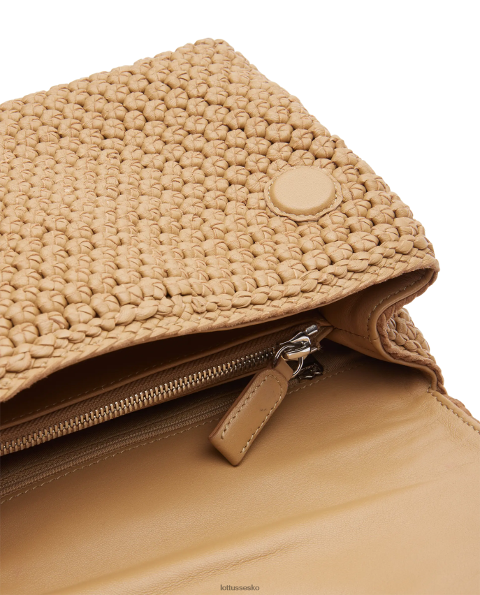 noodbag merino lam blød håndtaske Brun tilbehør Lottusse Kvinder BT626B355