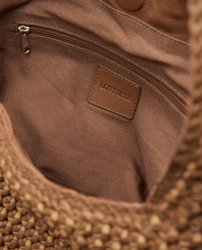 noodbag merino lam blød hobo Brun tilbehør Lottusse Kvinder BT626B359