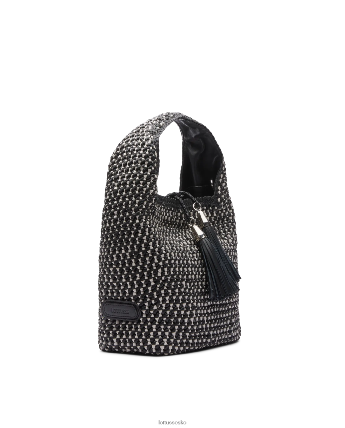 noodbag merino lam blød hobo flerfarvet tilbehør Lottusse Kvinder BT626B352