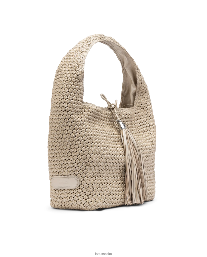 noodbag merino lam blød hobo flerfarvet tilbehør Lottusse Kvinder BT626B361