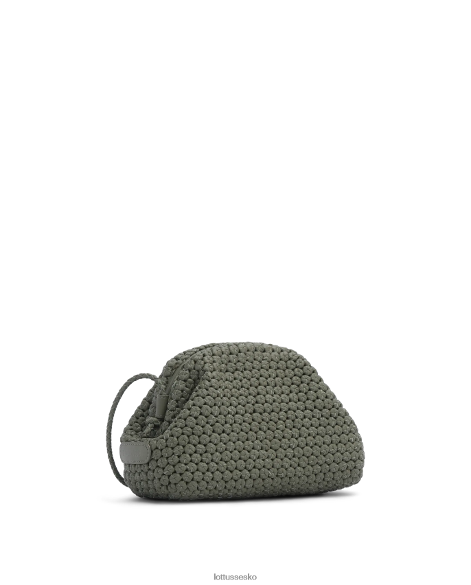 noodbag multifarvet lam clutch taske grøn tilbehør Lottusse Kvinder BT626B380