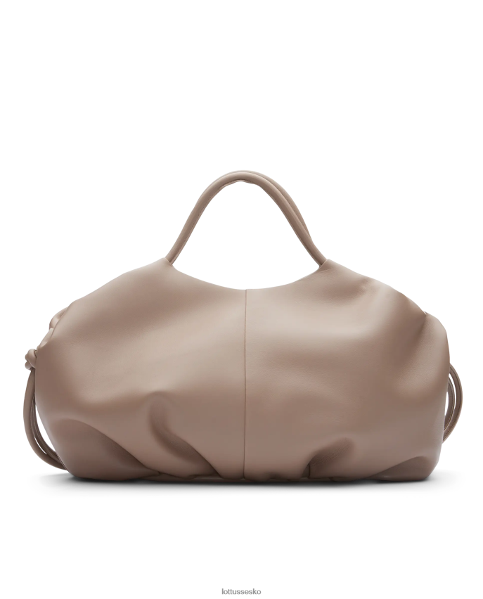 serena merino lam blød skuldertaske taupe tilbehør Lottusse Kvinder BT626B330