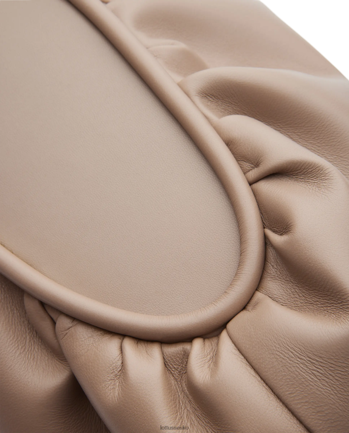 serena merino lam blød skuldertaske taupe tilbehør Lottusse Kvinder BT626B330