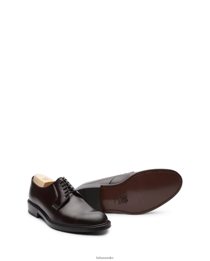 glasgow shell hest cordovan derby rødbrun fodtøj Lottusse Mænd BT626B59