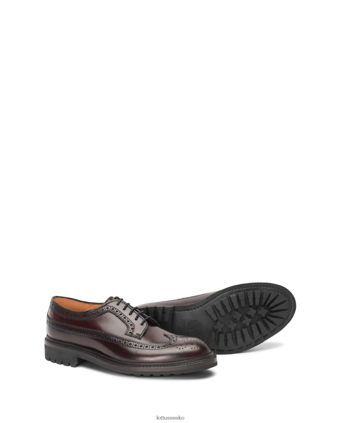 walton shell hest cordovan derby rødbrun fodtøj Lottusse Mænd BT626B55