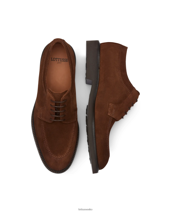 baltimore kalve ruskind derby loafers Brun fodtøj Lottusse Mænd BT626B161
