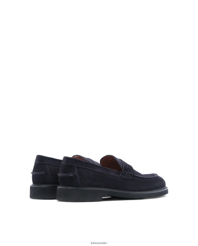 baltimore loafers i kalveruskind flåde fodtøj Lottusse Mænd BT626B164