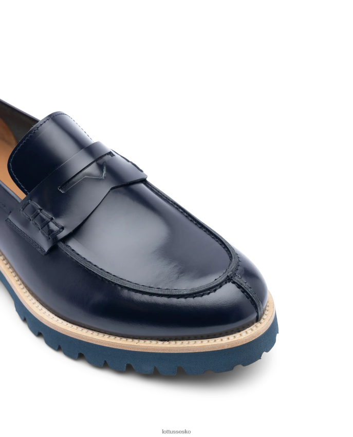 covent lyse kalve loafers marineblå fodtøj Lottusse Mænd BT626B91