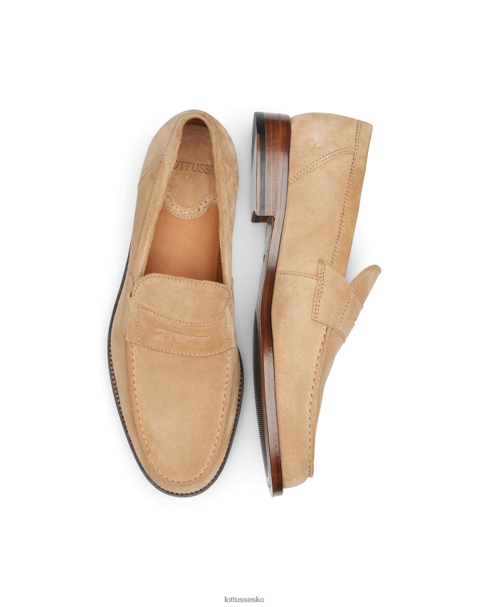 daytona kalve loafers i ruskind Brun fodtøj Lottusse Mænd BT626B65