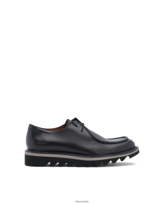 dublin kalvekilehæl derby loafers sort fodtøj Lottusse Mænd BT626B180