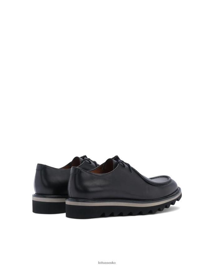 dublin kalvekilehæl derby loafers sort fodtøj Lottusse Mænd BT626B180