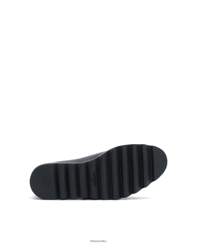 dublin kalvekilehæl derby loafers sort fodtøj Lottusse Mænd BT626B180