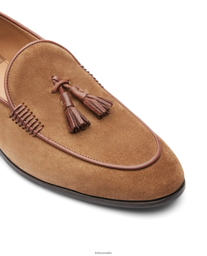 kalve loafers af verona ruskind Brun fodtøj Lottusse Mænd BT626B86