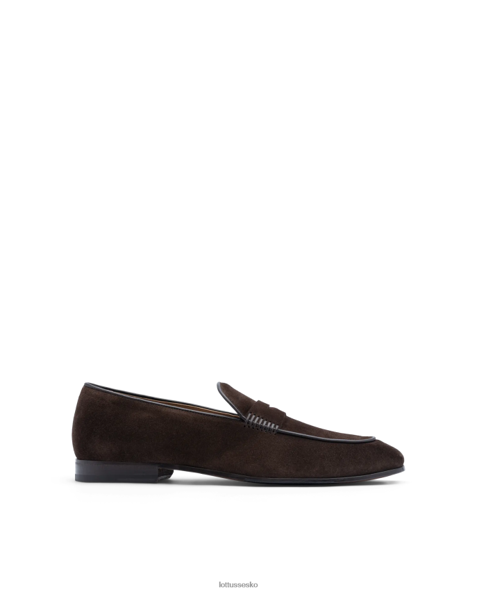 kalve loafers af verona ruskind mokka fodtøj Lottusse Mænd BT626B77