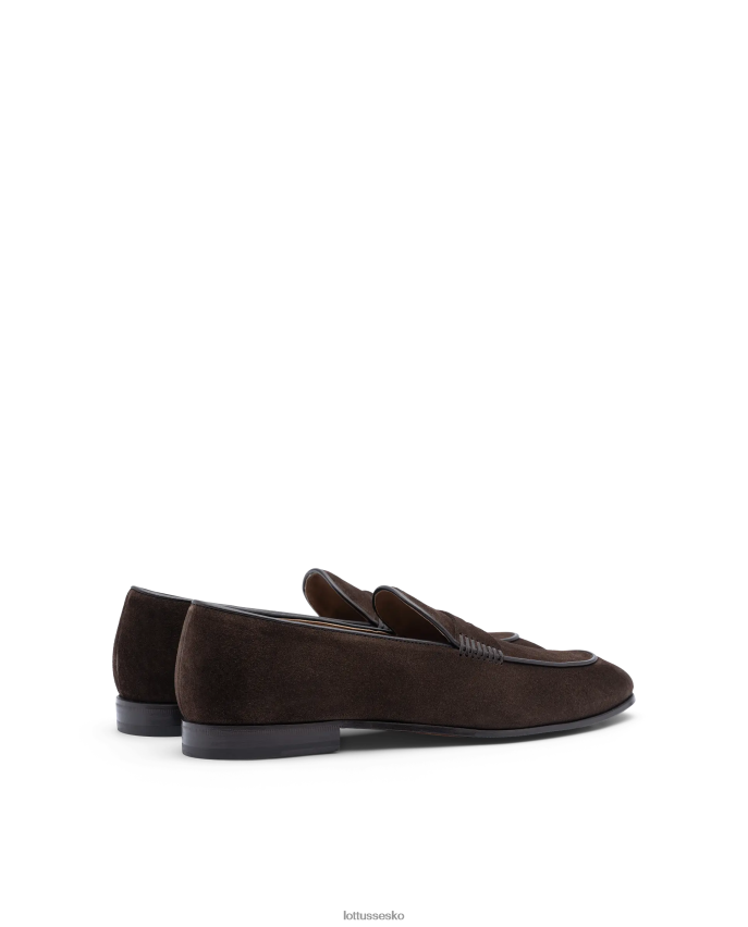 kalve loafers af verona ruskind mokka fodtøj Lottusse Mænd BT626B77