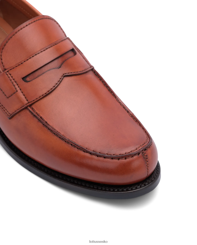 kingstown crust anilin kalve loafers Brun fodtøj Lottusse Mænd BT626B44