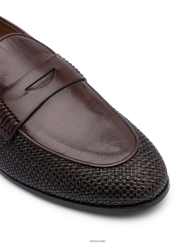 verona mesh canguro loafers mokka fodtøj Lottusse Mænd BT626B96