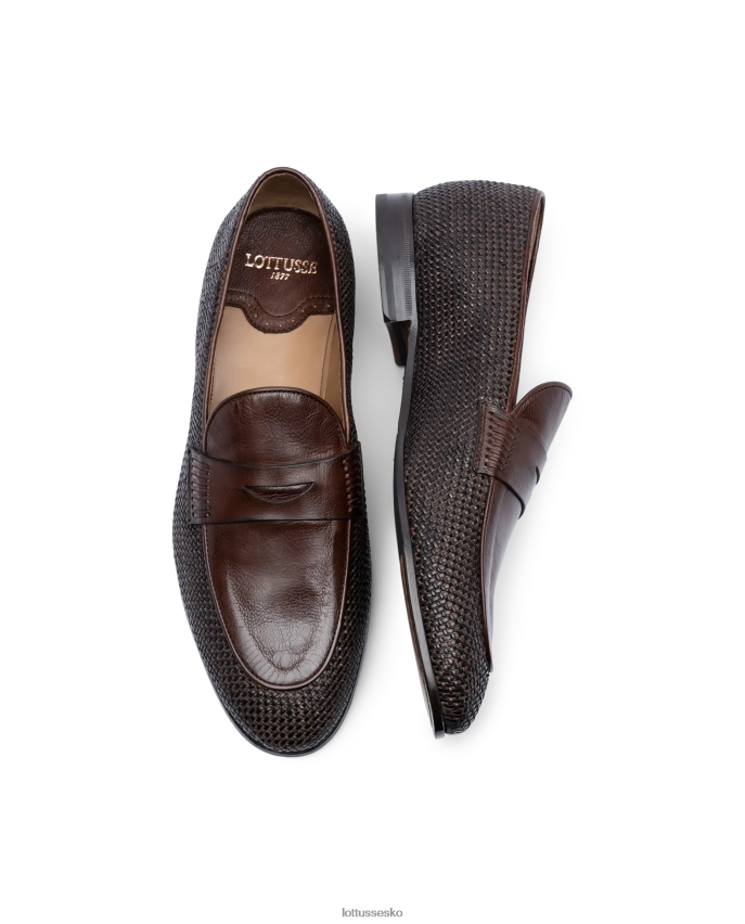 verona mesh canguro loafers mokka fodtøj Lottusse Mænd BT626B96