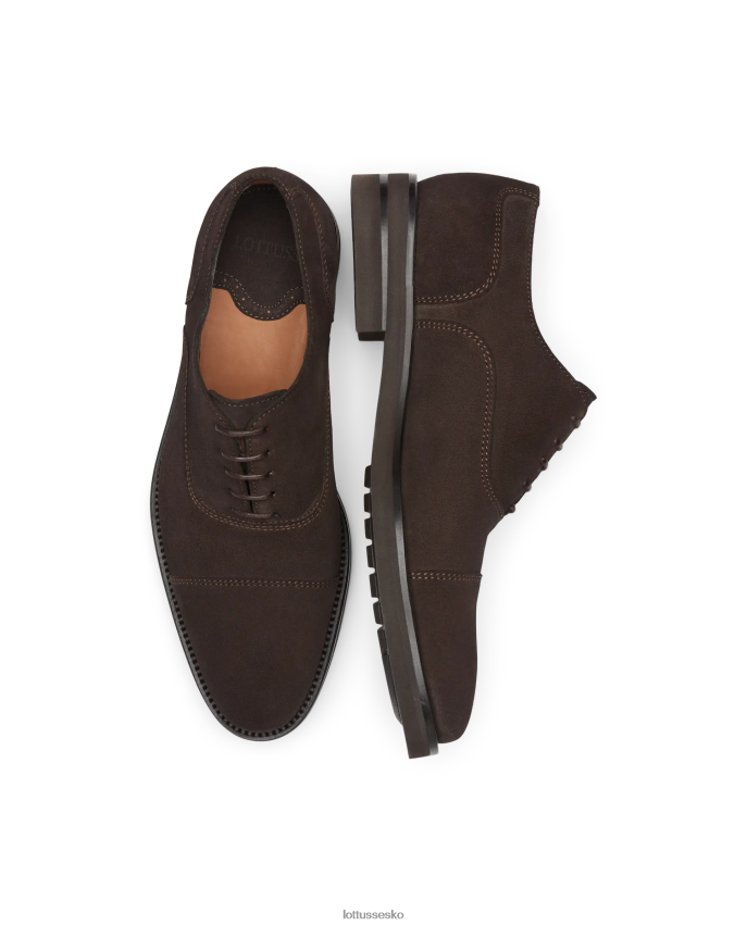 holborn ruskind kalv oxford mokka fodtøj Lottusse Mænd BT626B16