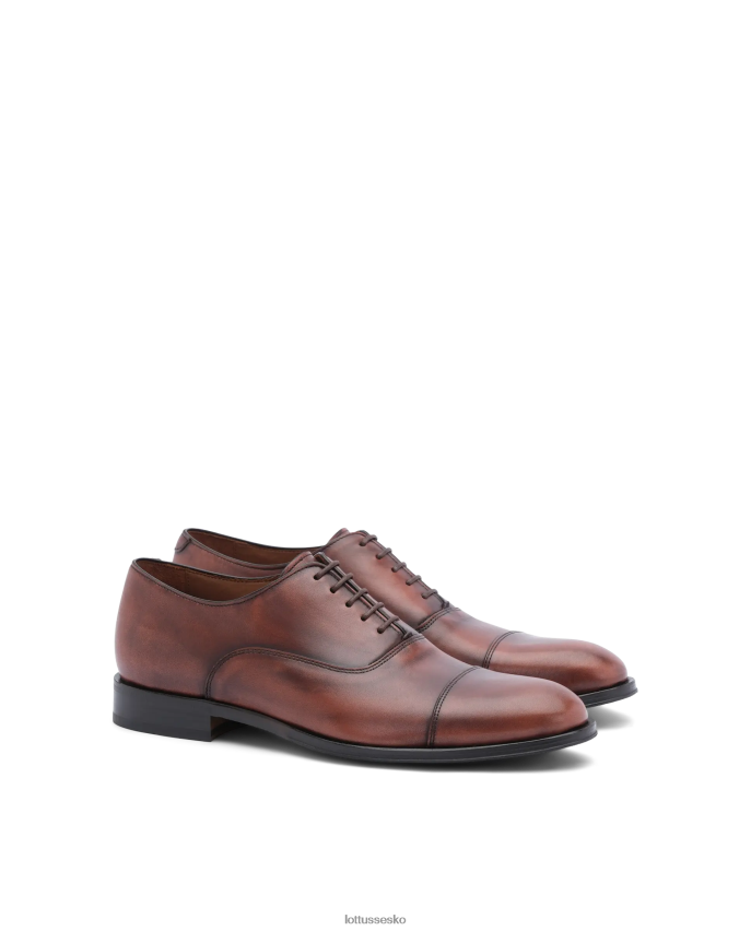 lenox børste kalven oxford af Brun fodtøj Lottusse Mænd BT626B137