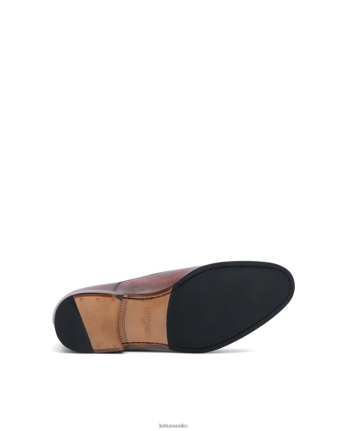 lenox børste kalven oxford af Brun fodtøj Lottusse Mænd BT626B137