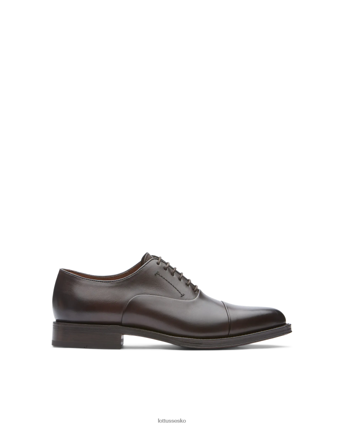 premium skorpe anilin kalv oxford mokka fodtøj Lottusse Mænd BT626B2