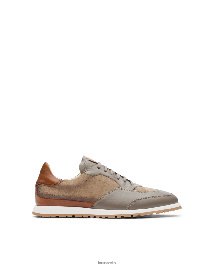 mancor bløde kalvesneakers taupe fodtøj Lottusse Mænd BT626B195