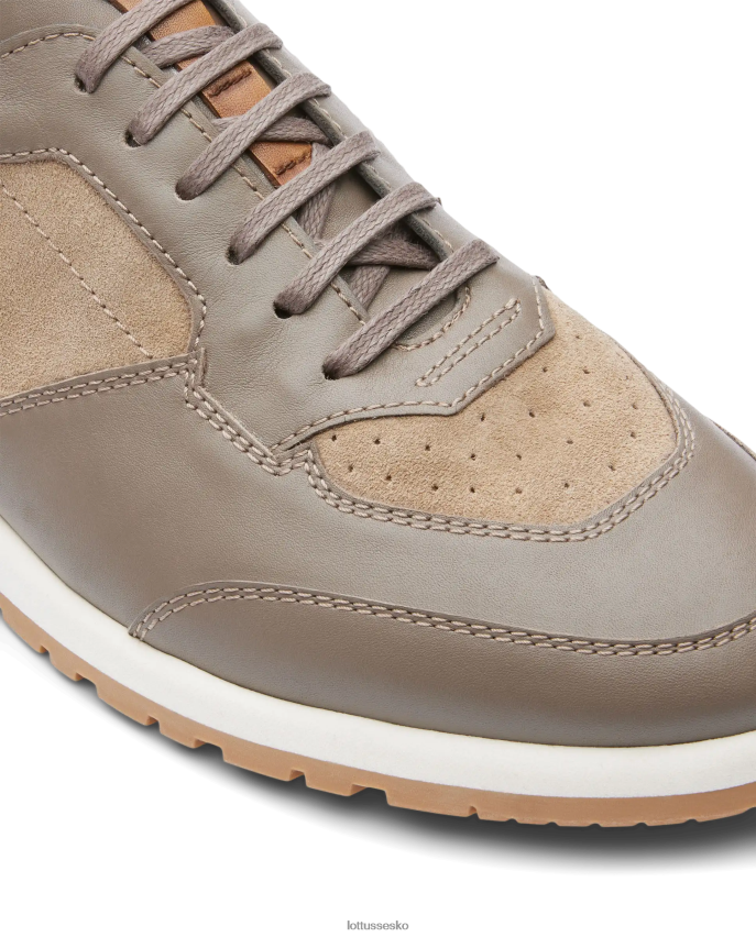 mancor bløde kalvesneakers taupe fodtøj Lottusse Mænd BT626B195