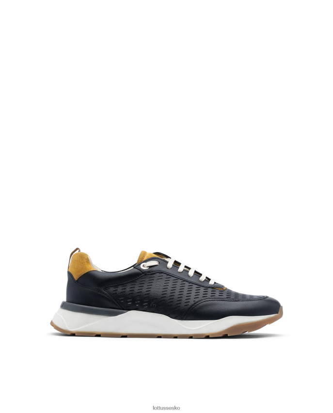 osaka bløde kalve sneakers sort fodtøj Lottusse Mænd BT626B126