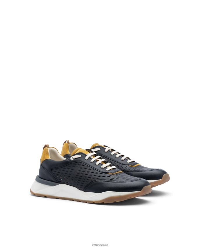 osaka bløde kalve sneakers sort fodtøj Lottusse Mænd BT626B126