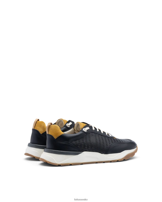 osaka bløde kalve sneakers sort fodtøj Lottusse Mænd BT626B126