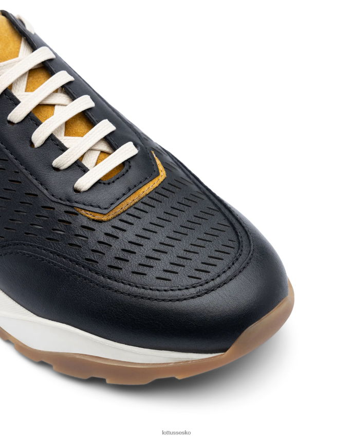 osaka bløde kalve sneakers sort fodtøj Lottusse Mænd BT626B126