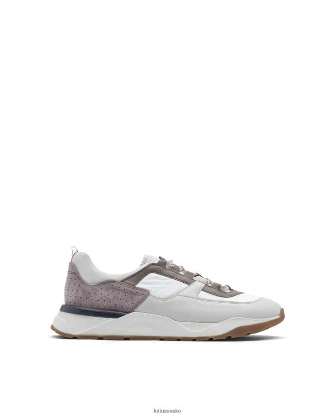 osaka flerfarvede bløde kalvesneakers taupe fodtøj Lottusse Mænd BT626B119