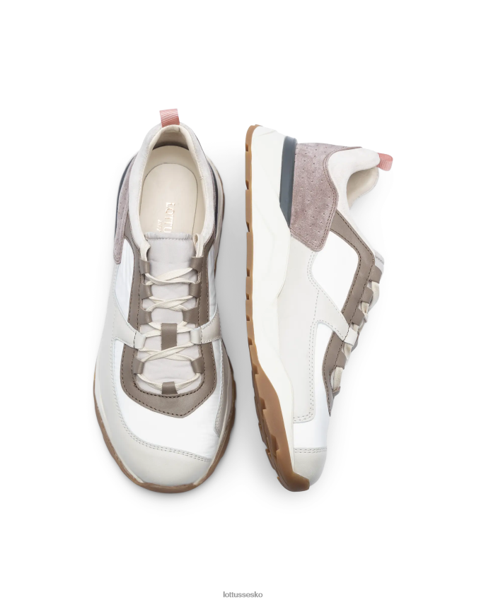 osaka flerfarvede bløde kalvesneakers taupe fodtøj Lottusse Mænd BT626B119
