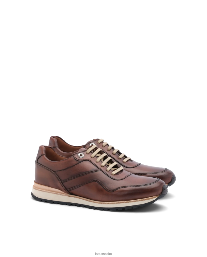 tokyo brush off kalvesneakers Brun fodtøj Lottusse Mænd BT626B188