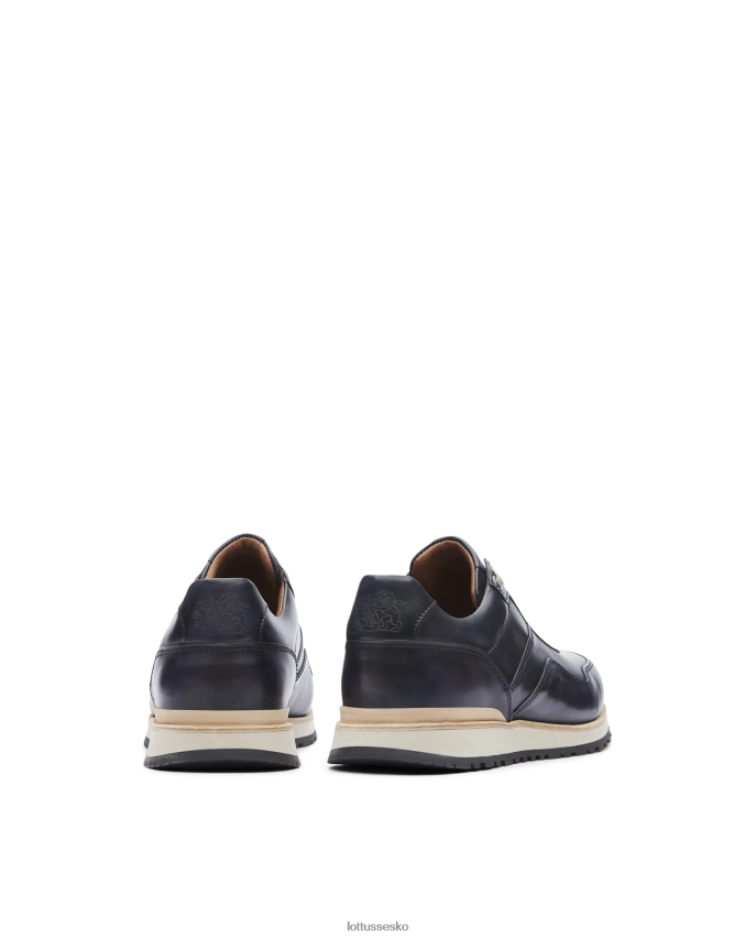 tokyo brush off kalvesneakers marineblå fodtøj Lottusse Mænd BT626B21