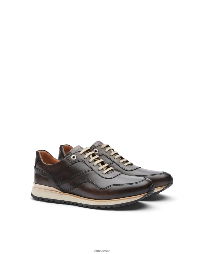 tokyo brush off kalvesneakers mokka fodtøj Lottusse Mænd BT626B22