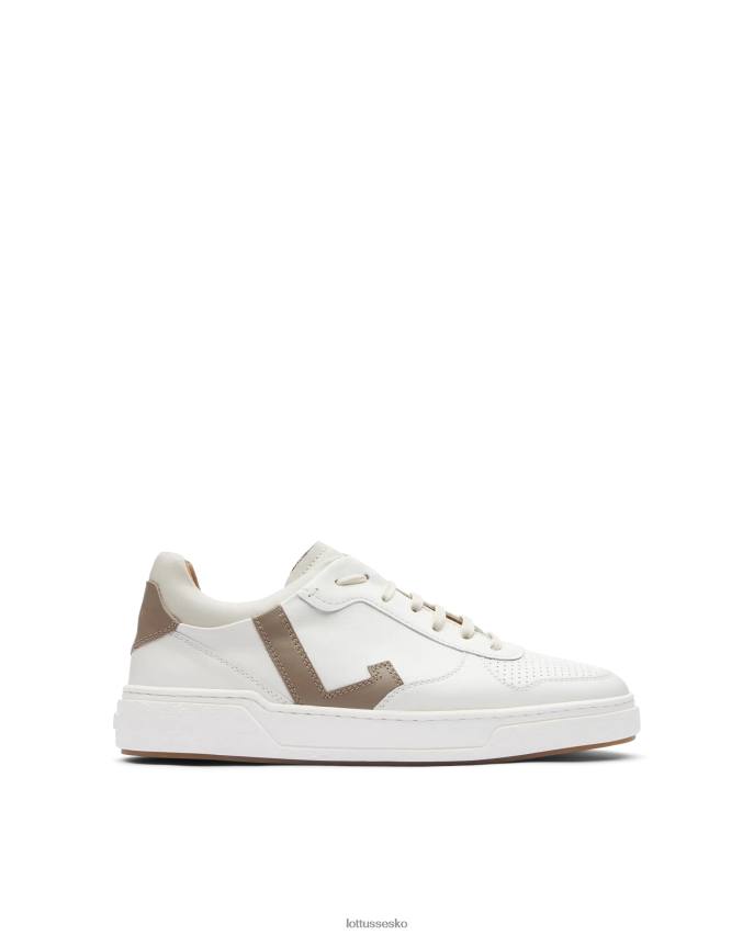 torino plain grain kalve sneakers off white fodtøj Lottusse Mænd BT626B192