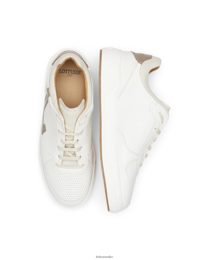 torino plain grain kalve sneakers off white fodtøj Lottusse Mænd BT626B192