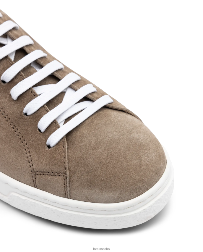 torino suede kalve sneakers taupe fodtøj Lottusse Mænd BT626B107